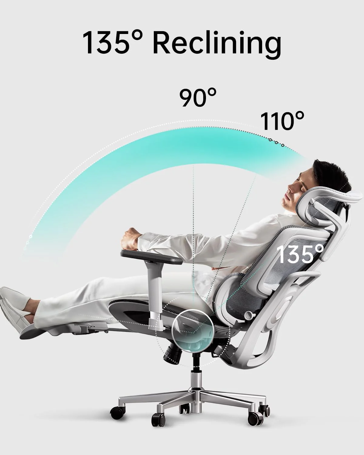 HBADA E2 Ergonomic Office Chair - Image 11