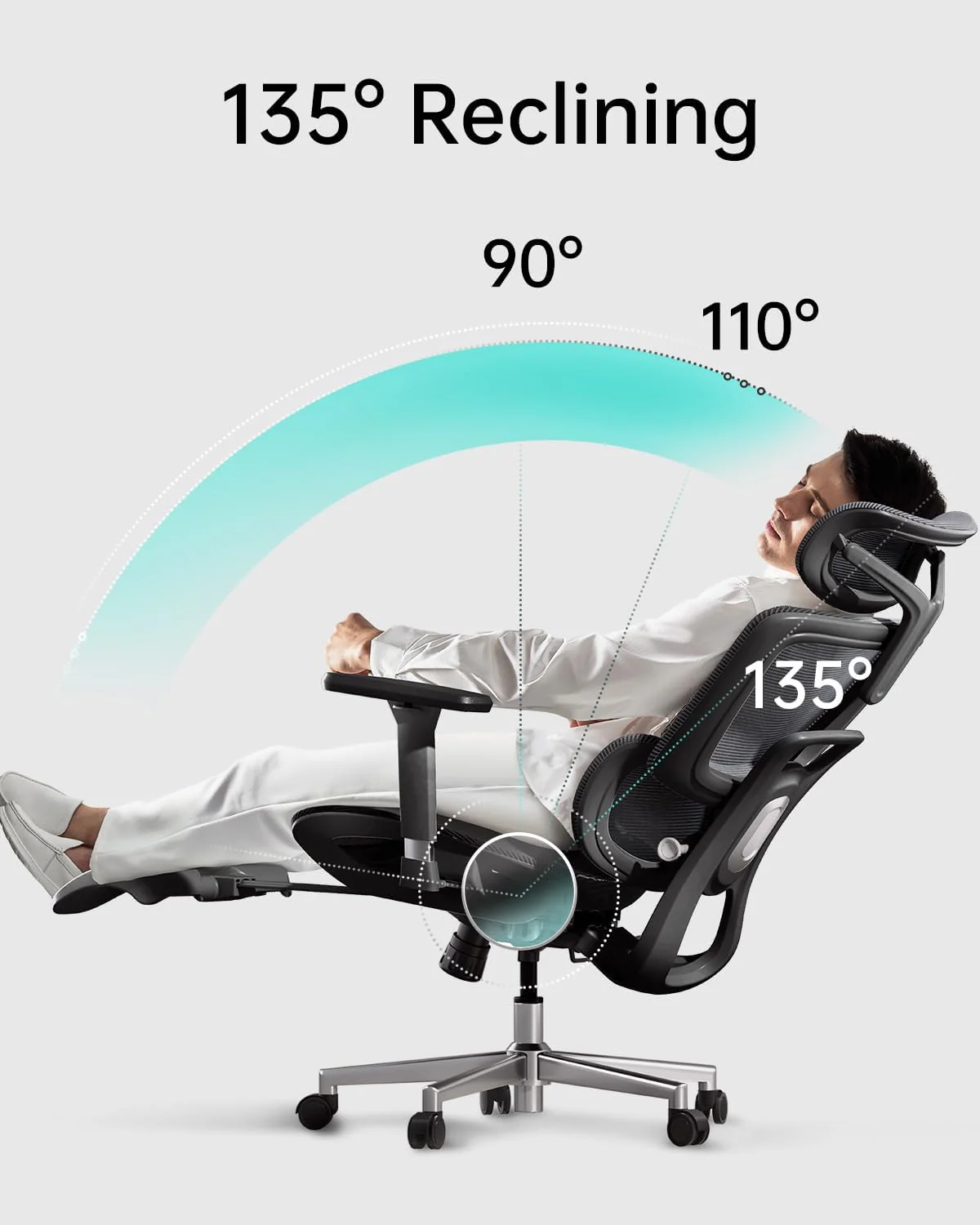 HBADA E2 Ergonomic Office Chair - Image 15