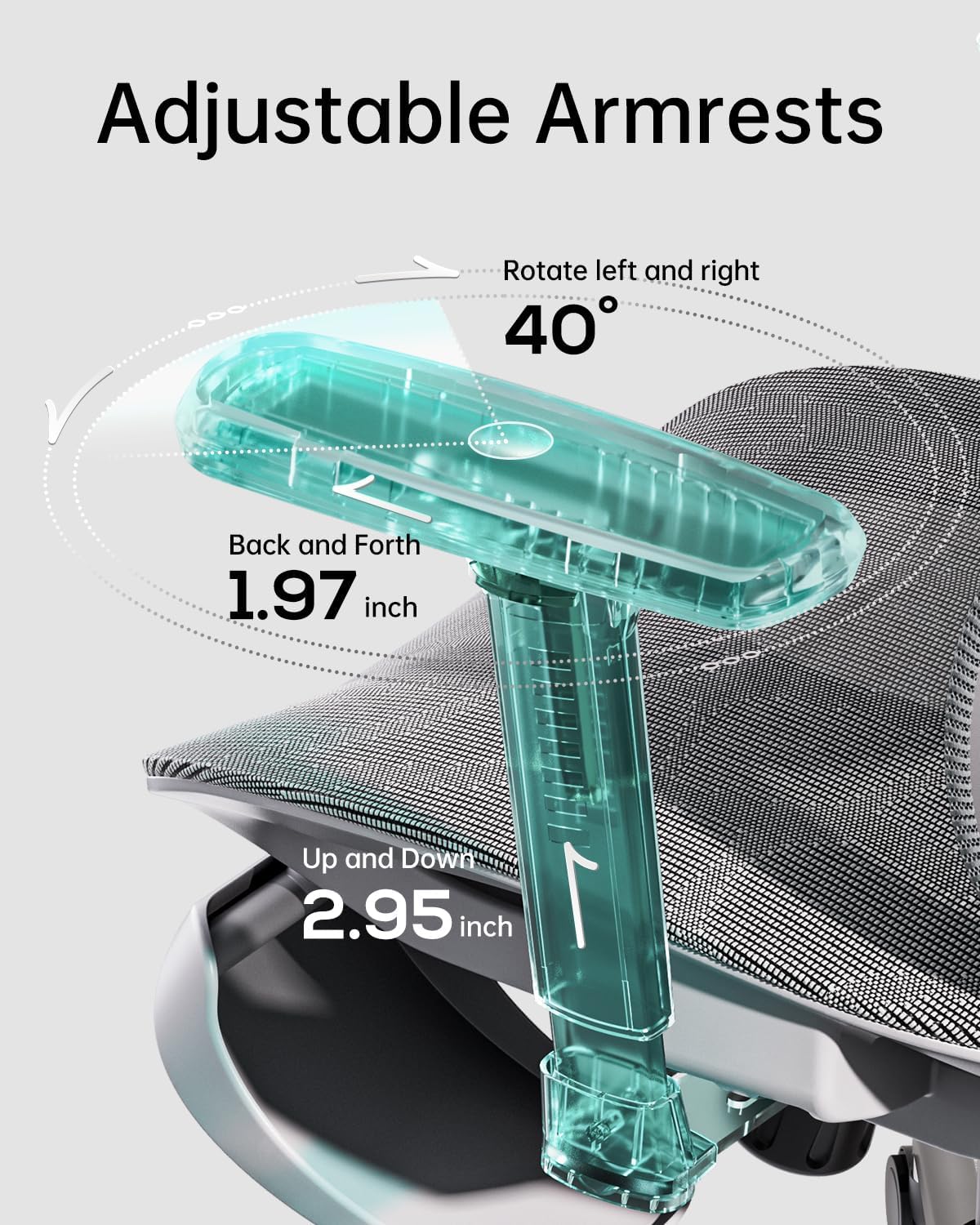 HBADA E2 Ergonomic Office Chair - Image 9