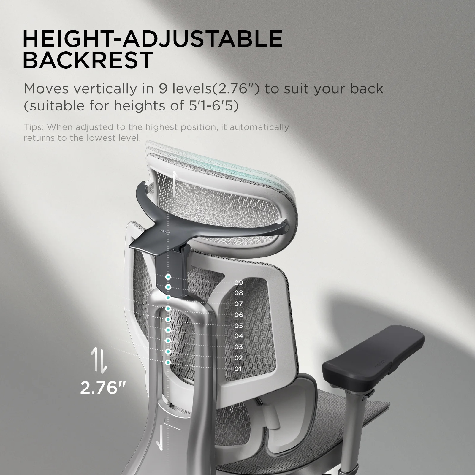 HBADA E3 Pro Ergonomic Office Chair - Image 30