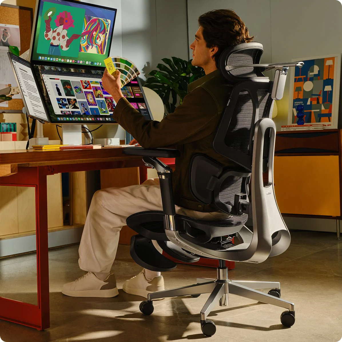 HBADA E3 Pro Ergonomic Office Chair 2026 Edition - Image 25