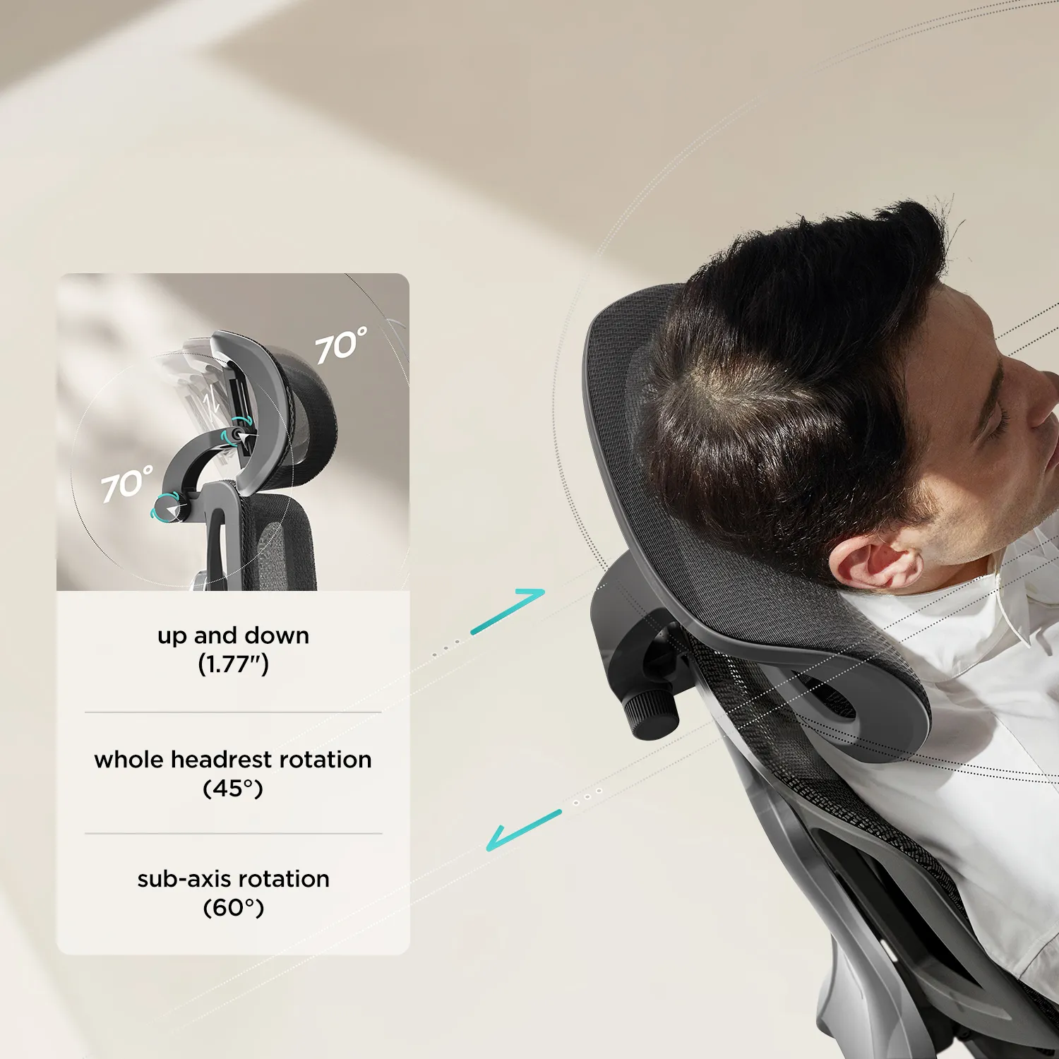 HBADA E3 Air Ergonomic Office Chair - Image 20