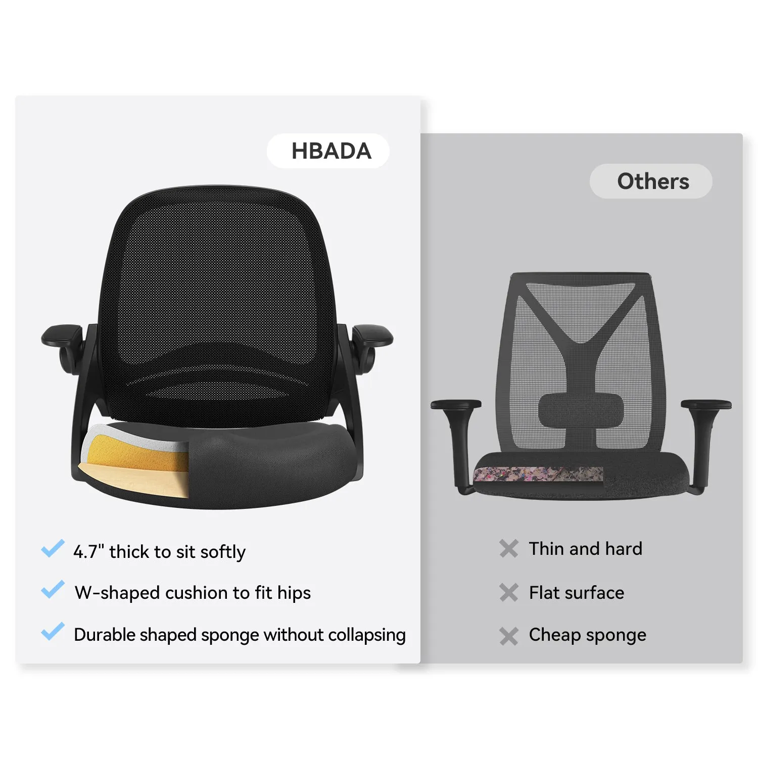 HBADA J1 Adjustable Office Chair - Image 21