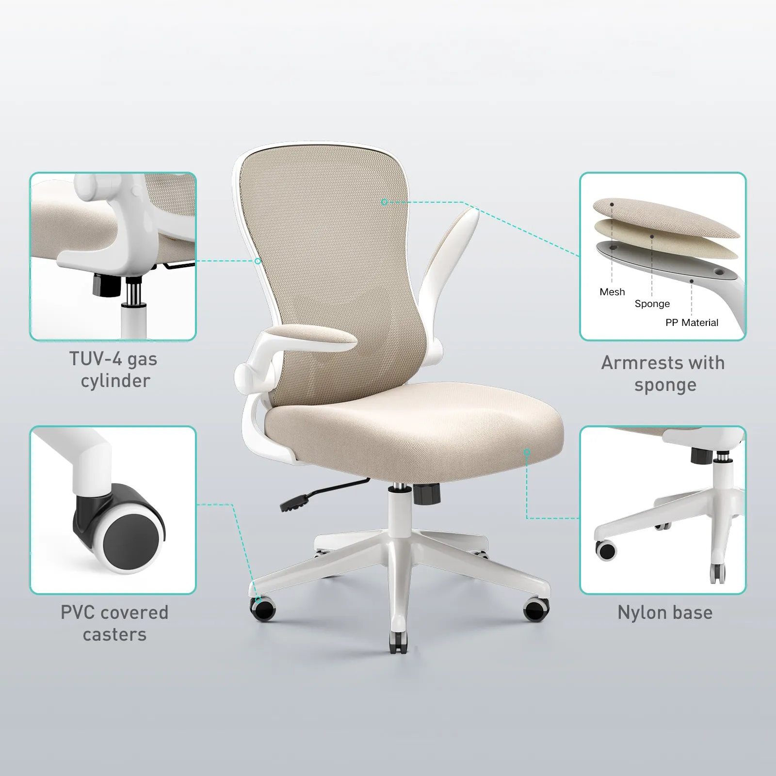 HBADA J3 Ergonomic Office Chair - Image 13