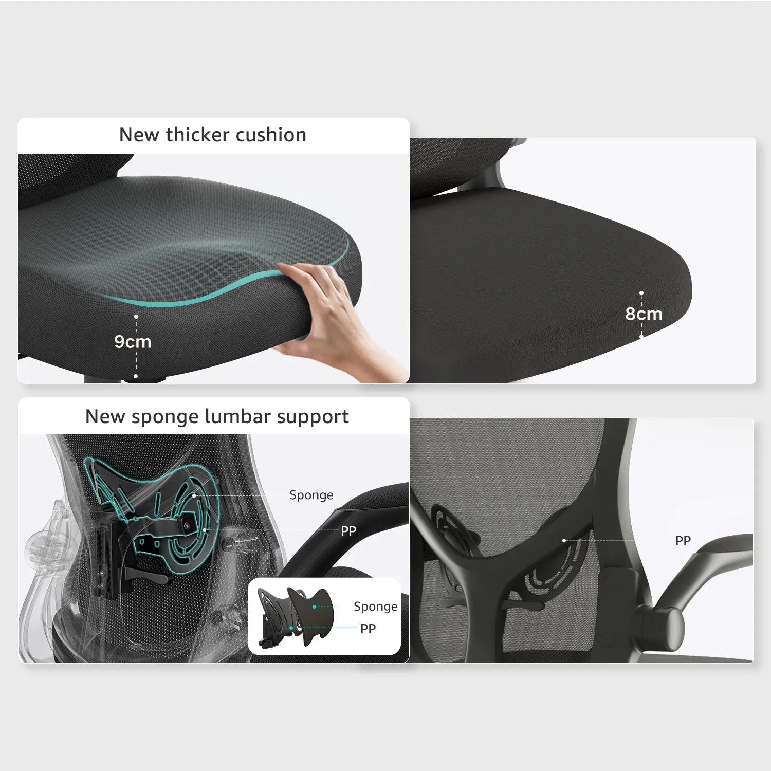 HBADA J3 Ergonomic Office Chair - Image 22