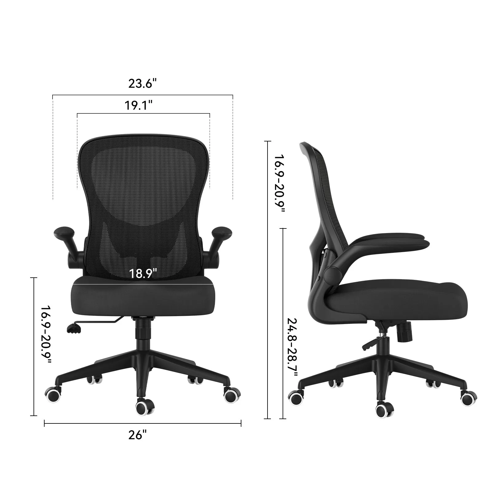 HBADA J3 Ergonomic Office Chair - Image 4